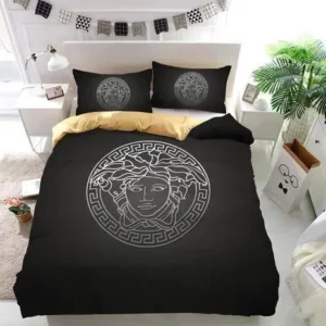 Versace Personalized Customized Logo Brand Bedding Set Bedroom Luxury Home Decor Bedspread