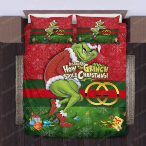 How The Grinch Stole Logo Brand Bedding Set Luxury Home Decor Bedspread Bedroom