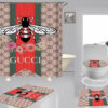 Gucci Bee Bathroom Set Hypebeast Home Decor Bath Mat Luxury Fashion Brand