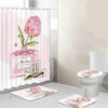 Dior Perfume Bathroom Set Luxury Fashion Brand Bath Mat Hypebeast Home Decor
