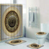 Gianni Versace Gold Bathroom Set Luxury Fashion Brand Home Decor Hypebeast Bath Mat