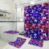Louis Vuitton Lv Galaxy Bathroom Set Luxury Fashion Brand Bath Mat Hypebeast Home Decor