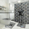 Louis Vuitton Lv Bling Bathroom Set Luxury Fashion Brand Bath Mat Home Decor Hypebeast