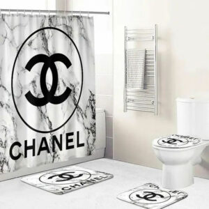 Chanel Bathroom Set Hypebeast Bath Mat Home Decor Luxury Fashion Brand