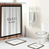 Gucci Bloom Bathroom Set Luxury Fashion Brand Bath Mat Home Decor Hypebeast