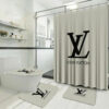 Louis Vuitton Lv Bathroom Set Luxury Fashion Brand Bath Mat Hypebeast Home Decor