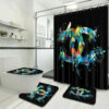 Chanel Colorful Bathroom Set Home Decor Hypebeast Luxury Fashion Brand Bath Mat