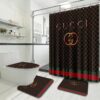 Gucci Retro Bathroom Set Hypebeast Bath Mat Home Decor Luxury Fashion Brand
