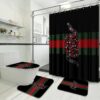 Gucci Snake Bathroom Set Home Decor Hypebeast Bath Mat Luxury Fashion Brand
