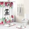Chanel Flower Bathroom Set Hypebeast Home Decor Bath Mat Luxury Fashion Brand
