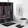 Louis Vuitton Lv Bathroom Set Home Decor Hypebeast Bath Mat Luxury Fashion Brand