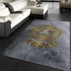 Versace Rectangle Rug Fashion Brand Area Carpet Home Decor Luxury Door Mat