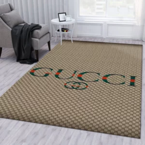 Gucci multicolor Rectangle Rug Fashion Brand Area Carpet Home Decor Door Mat Luxury