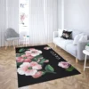 Gucci flower Rectangle Rug Luxury Door Mat Home Decor Fashion Brand Area Carpet