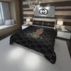Gucci Snake Logo Brand Bedding Set Luxury Bedroom Bedspread Home Decor