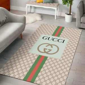 Gucci hot Rectangle Rug Home Decor Luxury Area Carpet Fashion Brand Door Mat