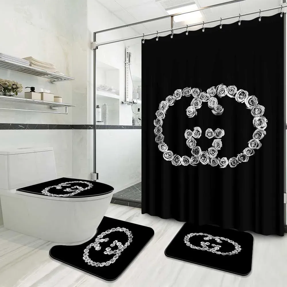 Gucci Bathroom Set Hypebeast Bath Mat Luxury Fashion Brand Home Decor