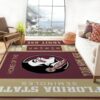 Florida State Seminoles Ncaa Customizable Us Type 8537 Rug Area Carpet Home Decor Living Room