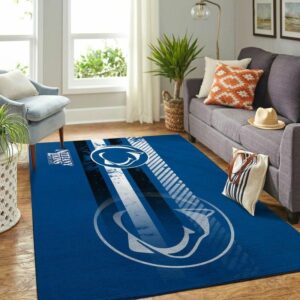 Penn State Nittany Lions Ncaa Custom Type 8541 Rug Area Carpet Home Decor Living Room