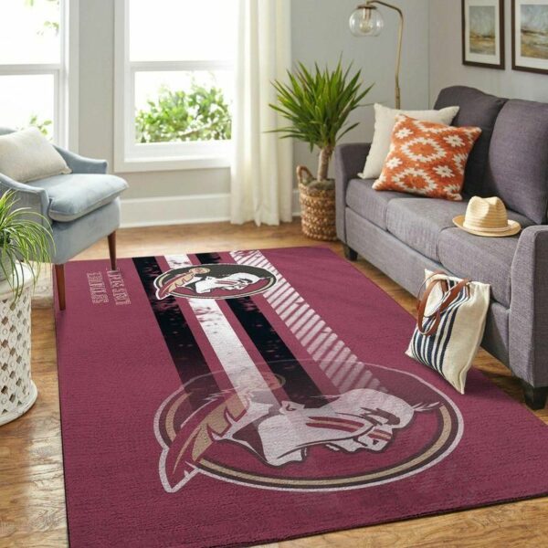 Florida State Seminoles Ncaa Custom Type 8542 Rug Living Room Area Carpet Home Decor