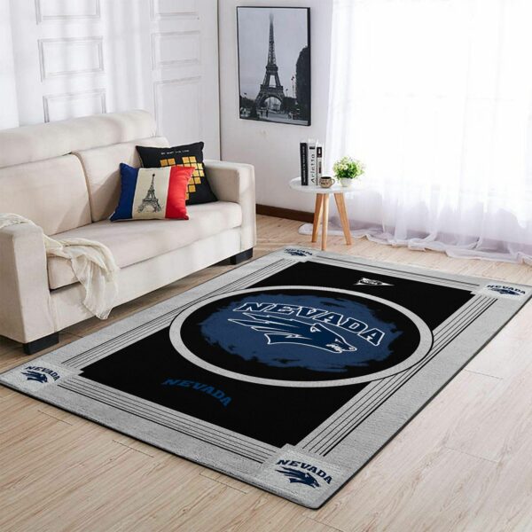 Nevada Wolf Pack Ncaa Team Logo Nice Type 8578 Rug Living Room Home Decor Area Carpet