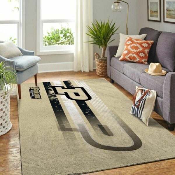 Purdue Boilermakers Ncaa Custom V Type 8586 Rug Area Carpet Home Decor Living Room