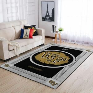 Wake Forest Demon Deacons Ncaa Team Logo Nice Type 8592 Rug Area Carpet Living Room Home Decor