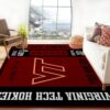 Virginia Tech Hokies Ncaa Customizable Us Type 8604 Rug Area Carpet Home Decor Living Room