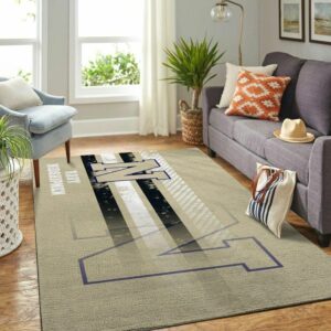 Navy Midshipmen Ncaa Custom Type 8610 Rug Area Carpet Home Decor Living Room