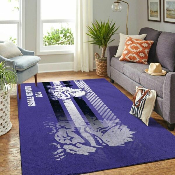 Tcu Horned Frogs Ncaa Custom Type 8627 Rug Living Room Home Decor Area Carpet