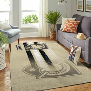 Army Black Knights Customncaa Mat Type 8644 Rug Area Carpet Home Decor Living Room