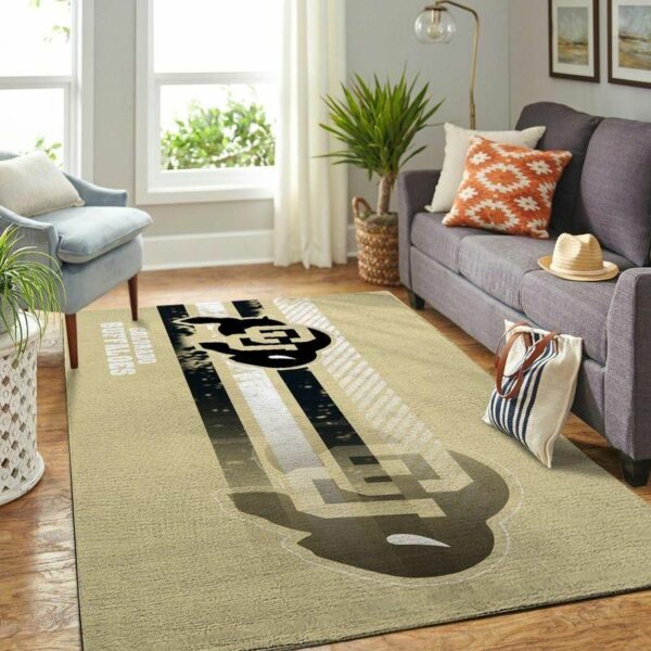 Colorado Buffaloes Ncaa Custom Type 8690 Rug Home Decor Living Room Area Carpet