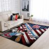 St Louis Cardinals Mlbs American Flag Mickey Type 8712 Rug Living Room Area Carpet Home Decor