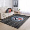 Toronto Blue Jays Mlb Team Logo Greys Wooden Style Type 8733 Rug Living Room Home Decor Area Carpet