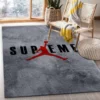 Supreme Rectangle Rug Door Mat Luxury Area Carpet Home Decor Fashion Brand