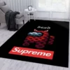 Supreme Rectangle Rug Door Mat Area Carpet Luxury Home Decor Fashion Brand