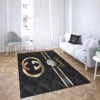 Gucci Diamond Rectangle Rug Fashion Brand Area Carpet Luxury Home Decor Door Mat