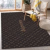 Supereme X Louis Vuitton Rectangle Rug Home Decor Area Carpet Luxury Fashion Brand Door Mat