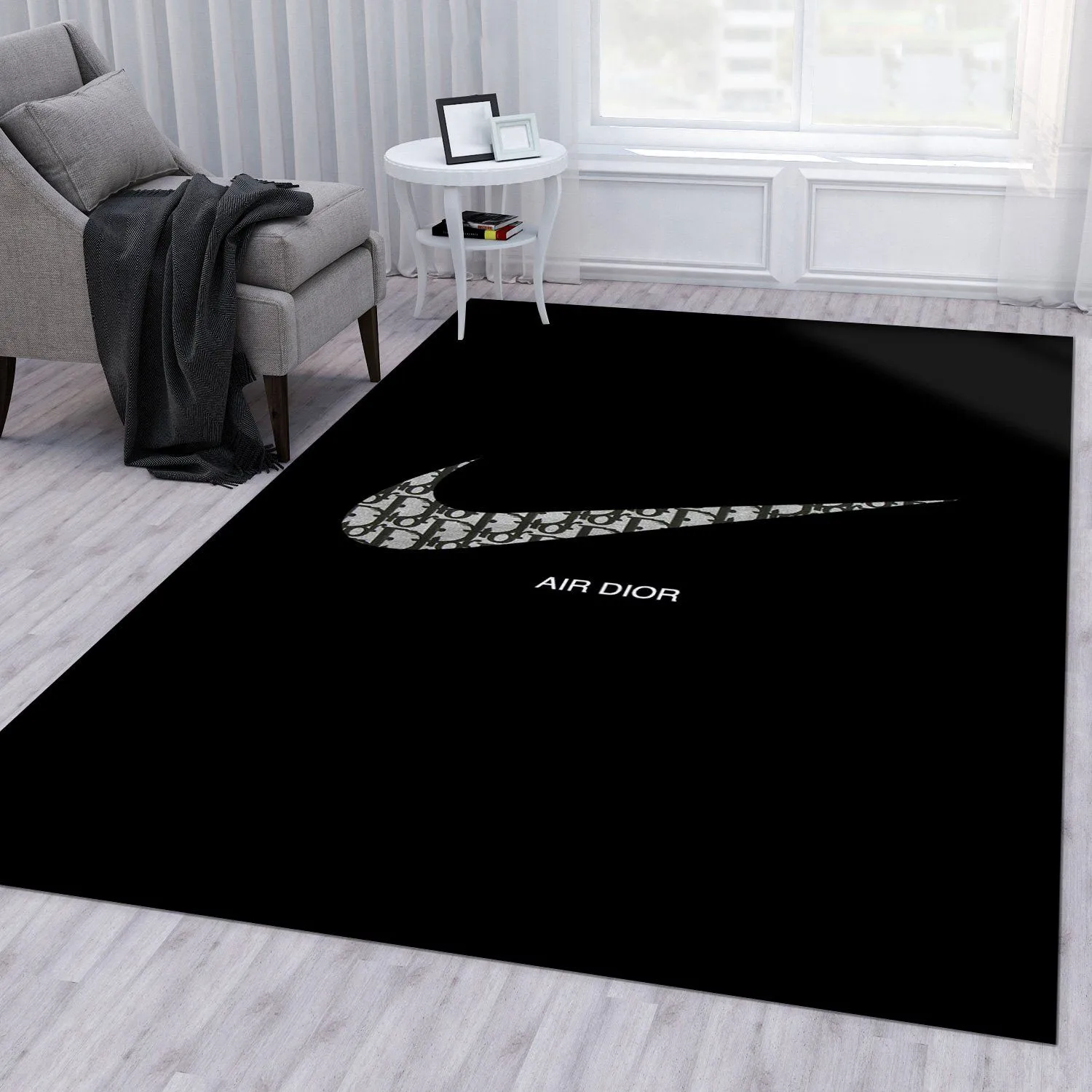 Dior Rectangle Rug Fashion Brand Luxury Door Mat Home Decor Area Carpet