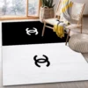 Chanel Rectangle Rug Luxury Door Mat Area Carpet Fashion Brand Home Decor