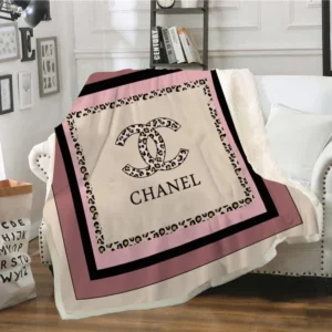Chanel Fleece Blanket Fashion Brand Home Decor Luxury