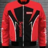 Supreme Red Black Bomber Jacket Outfit Luxury Fashion Brand