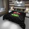 Louis Vuitton Supreme Rick And Morty Logo Brand Bedding Set Home Decor Luxury Bedspread Bedroom