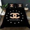Chanel Diamond Light Logo Brand Bedding Set Home Decor Bedroom Bedspread Luxury