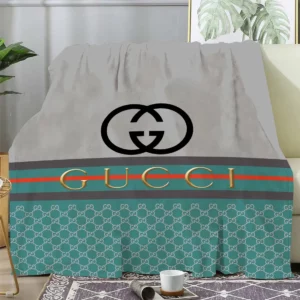 Gucci Fleece Blanket Fashion Brand Luxury Home Decor