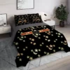 Gucci Moon Star Logo Brand Bedding Set Bedroom Home Decor Luxury Bedspread