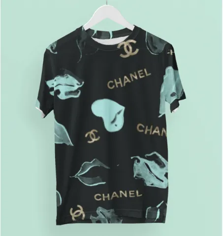 Chanel Lips T Shirt Luxury Outfit Fashion