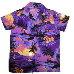 1980S For Holiday Party Tropical Hawaiian Shirt
