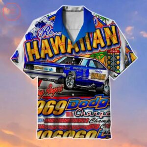 969 Dodge Charger Hawaiian Shirt Outfit Beach Summer