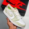 Air Jordan 1 Low OG White Ghost Green-Black DM7837-103 For Sale